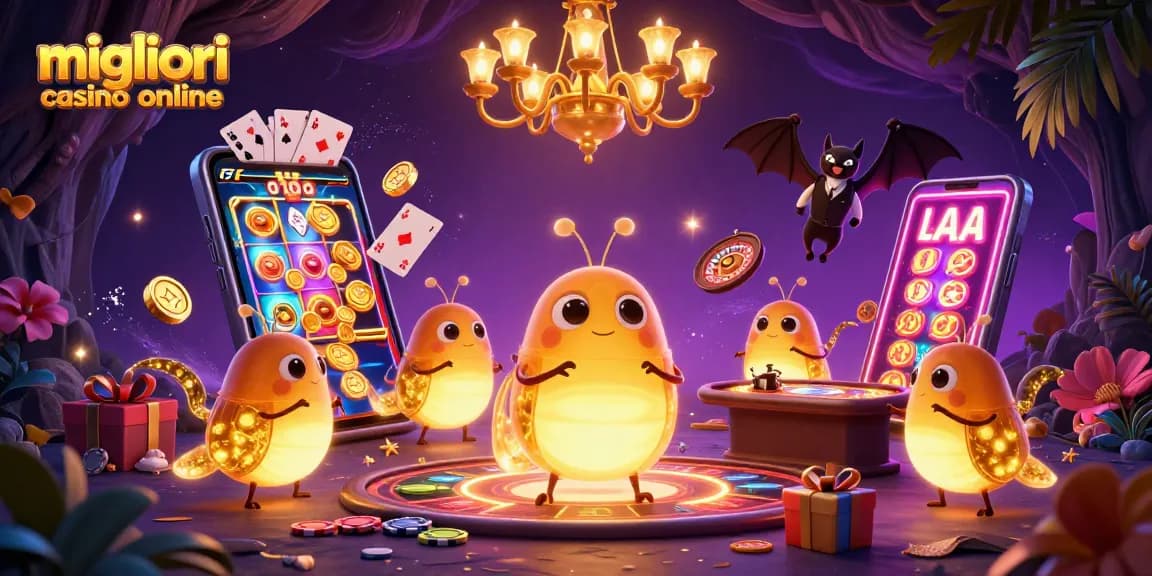 Scopri i migliori casino online con luci brillanti e giochi d'azzardo stimolanti.