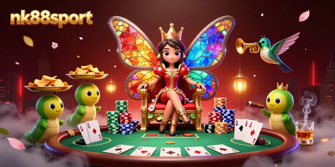 Experience high-stakes action with NK88sport's vibrant casino scene of strategy and excitement.