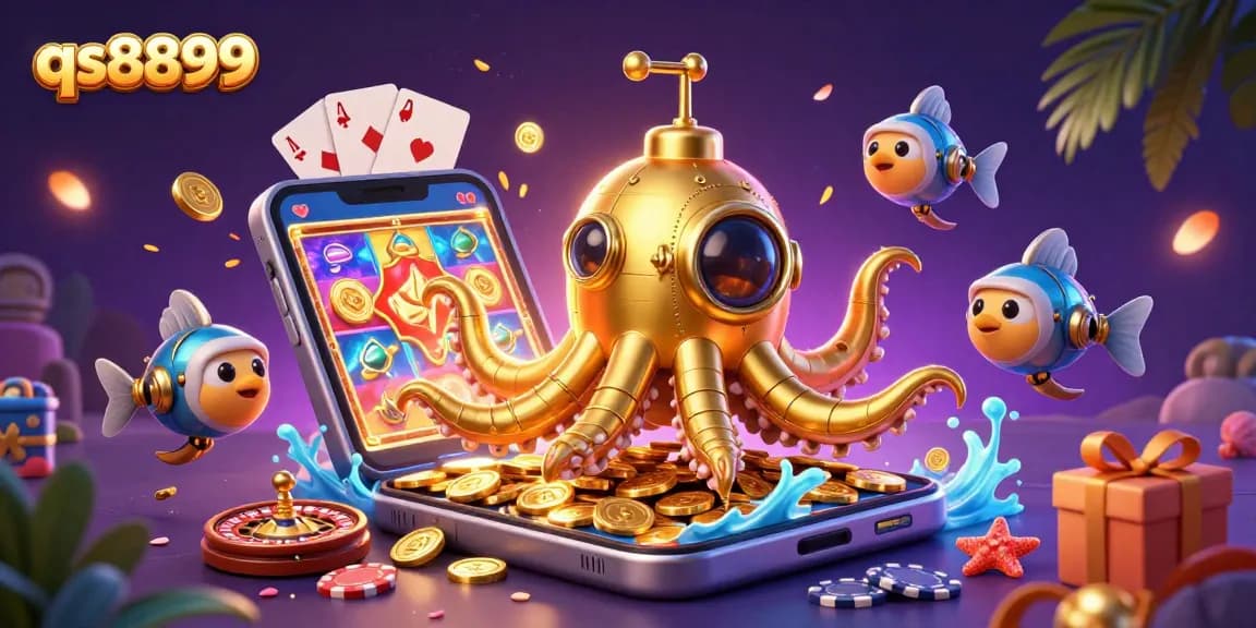 Experience thrilling gameplay at qs8899 with an engaging slot game illustration and vibrant casino elements.