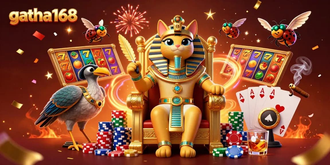 Experience thrilling gameplay with gacha168's vibrant slot reels and dynamic characters.