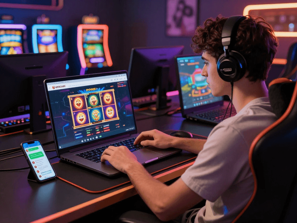 Interactive online gaming experience at https://www.modernrussia.com/mpocash/ showcasing exciting slot games and vibrant user environment.