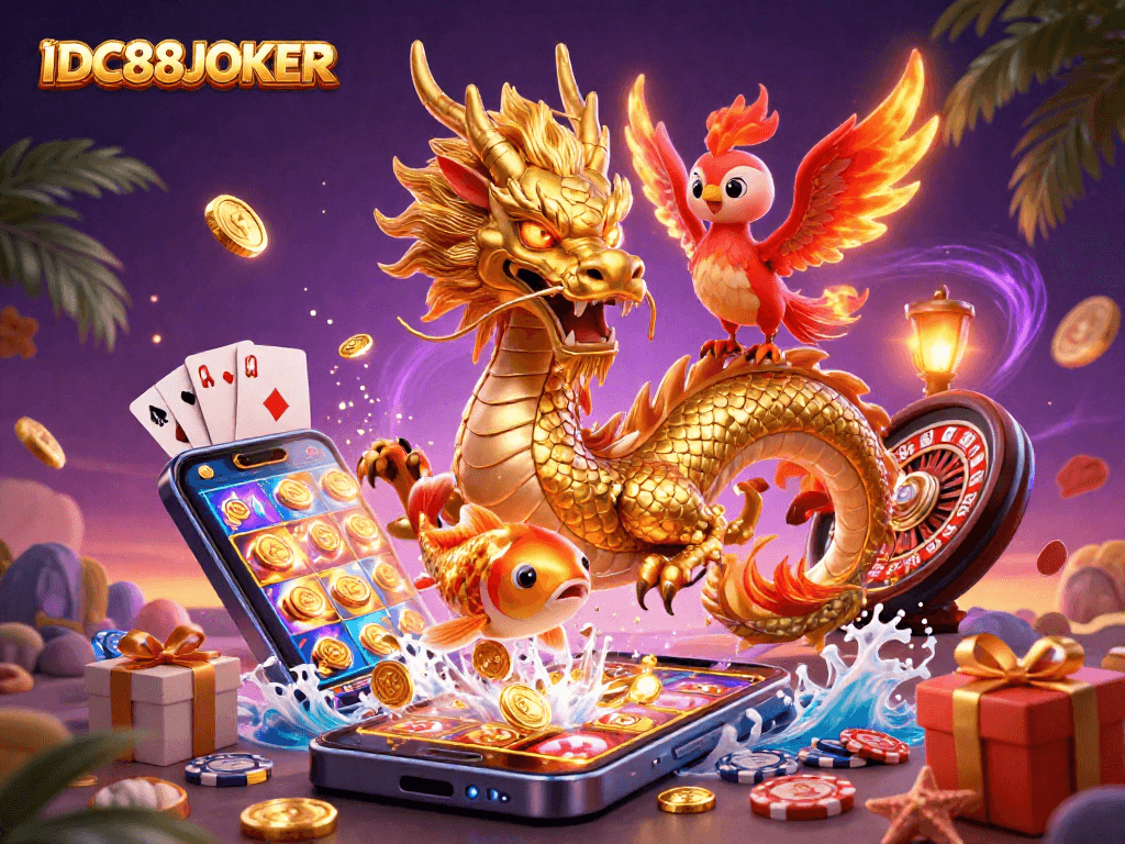 Experience thrilling gaming with IDC88JOKER's dynamic slot and casino action.