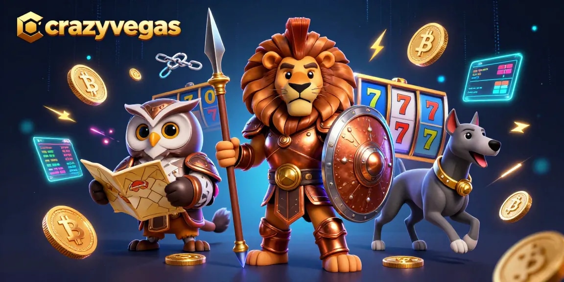 Spin the reels at crazyvegas with vibrant slots and dynamic gaming elements in this eye-catching scene.