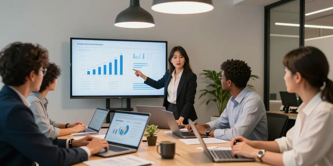 Accounting Services in Dubai showcased by a diverse team collaborating in a modern office.