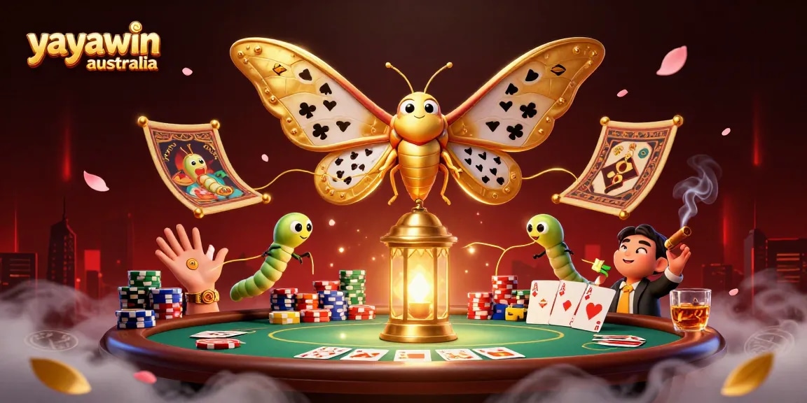 Join the excitement at yayawin australia with this vibrant online casino scene featuring thrilling poker elements.