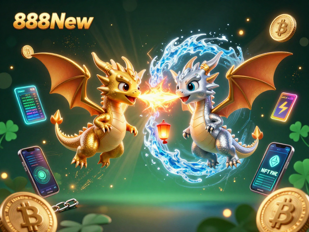 Experience thrilling gameplay with 888New as dragon guardians bring crypto adventure to life.