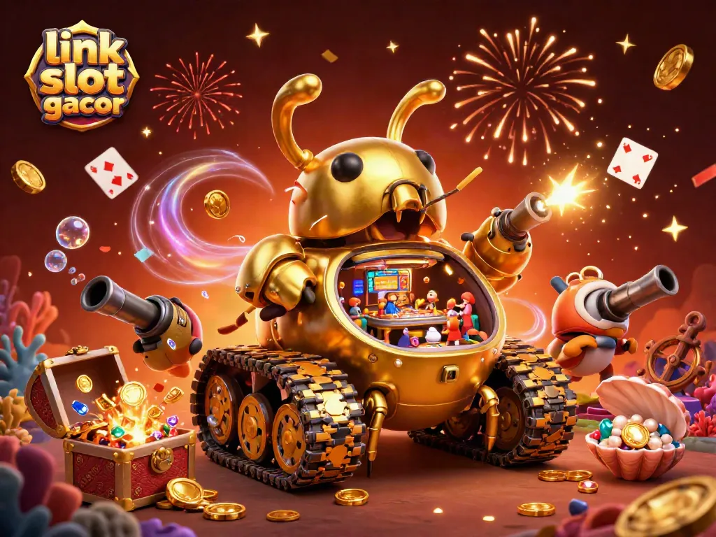 Memenangkan jackpot dengan link slot gacor sambil menikmati suasana kasino mini yang meriah.