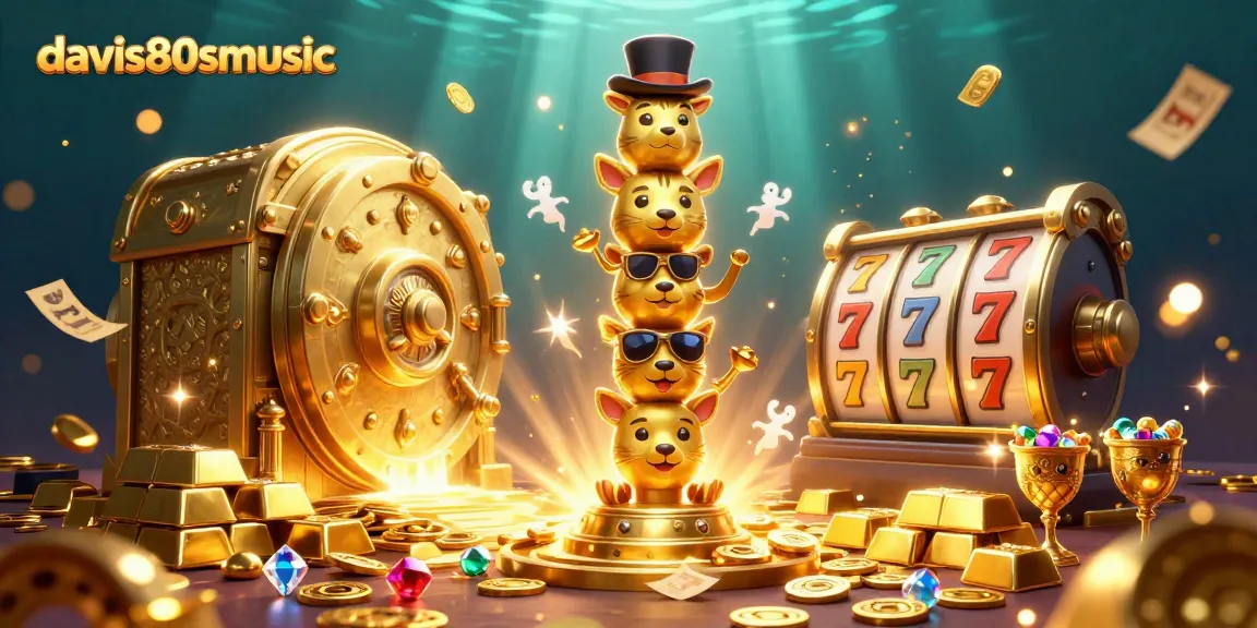 Experience exciting gambling adventures with davis80smusic's vibrant 3D casino scene.