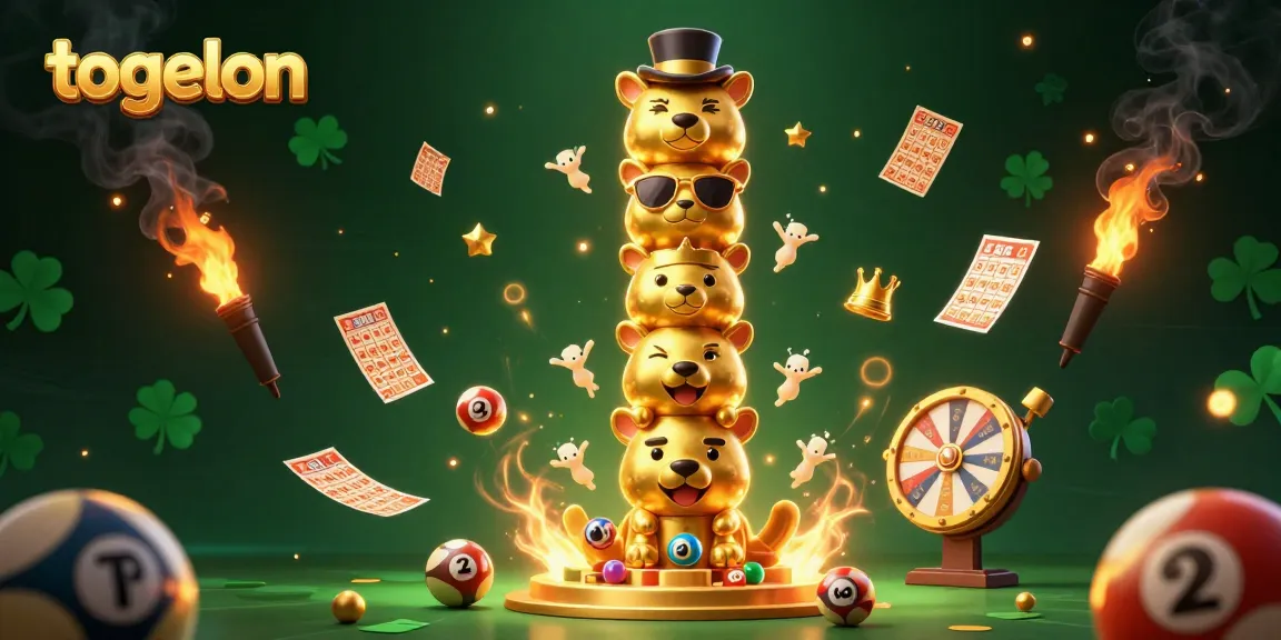 Experience the exciting togelon lottery with vibrant elements and dynamic action.