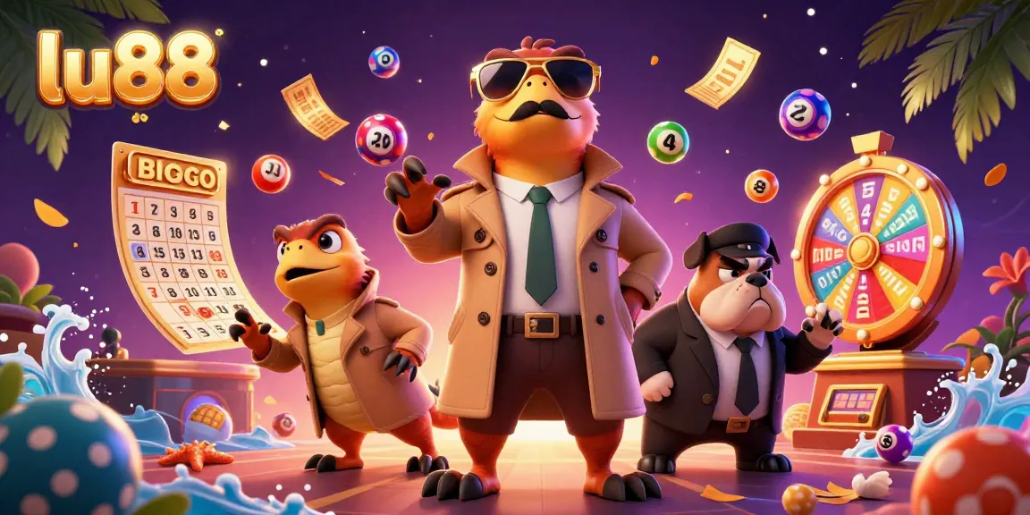 Experience the excitement of lu88 with raptors in a trench coat entering a VIP casino.