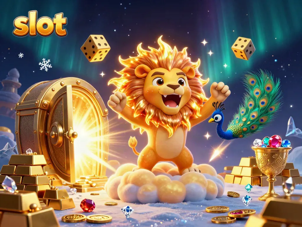 Experience the thrill of the slot with dazzling characters and treasure in vibrant 3D illustration.