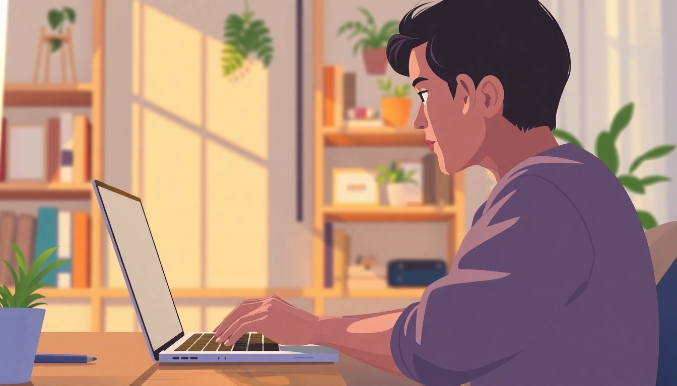 Find whose telephone number is this uk free using a laptop in a cozy home office.