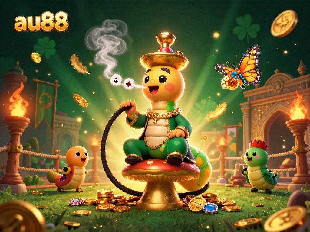 Experience the excitement of au88 online gambling with dynamic symbols and colorful characters.