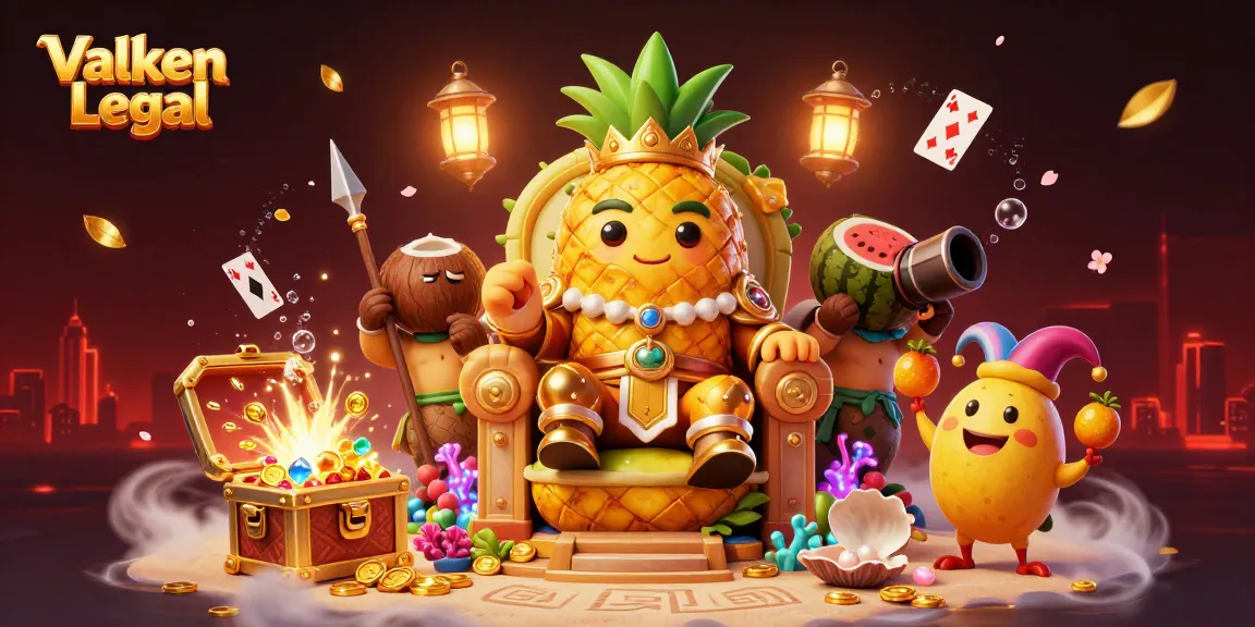 Experience thrilling gaming with Valken Legal’s unique blend of fun and security in this exciting beach casino illustration.