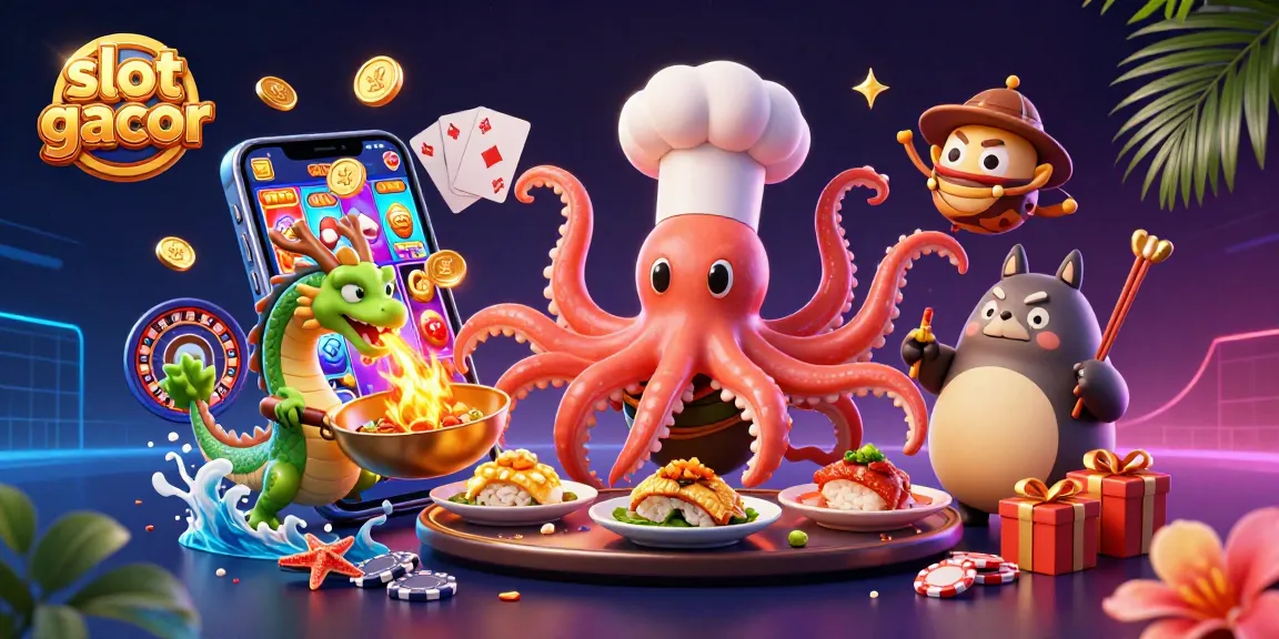 Menangkan slot gacor dengan karakter lucu, demo permainan slot, dan suasana yang cerah.