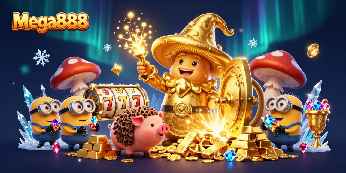 แจ๊คพอตใหญ่ที่ mega888 รออยู่ในเกมสล็อตออนไลน์ พร้อมโบนัสสุดพิเศษ