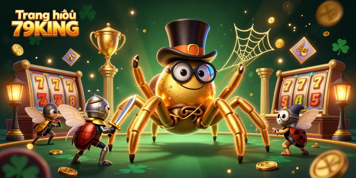 Experience the excitement of Trang chủ 79KING with vibrant slot reels and golden celebrations.