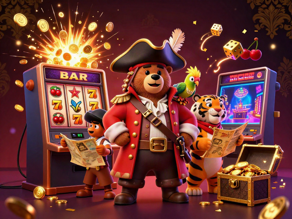 Experience thrilling wins at ea88bet with a captivating 3D pirate-themed slot adventure.