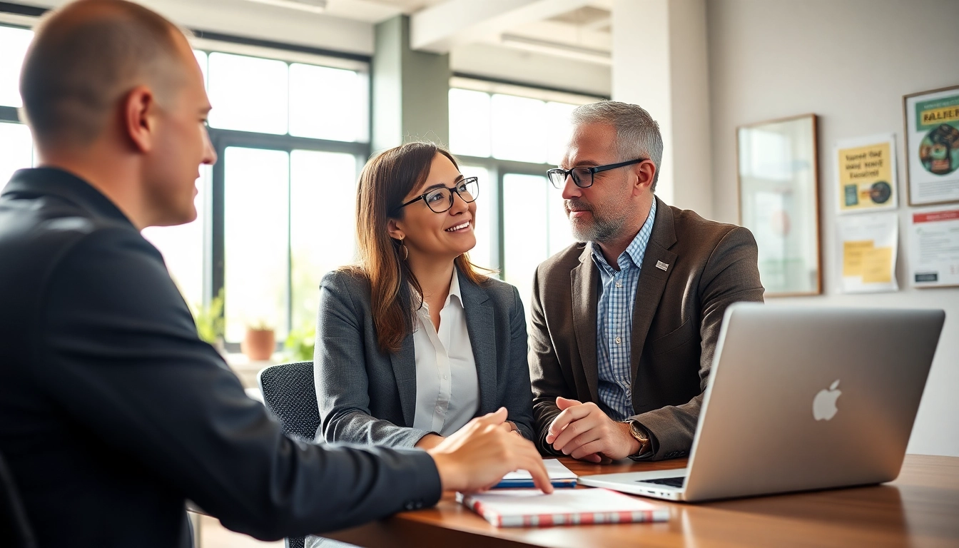 How to find my perfect career path with a professional advisor in a bright office setting.