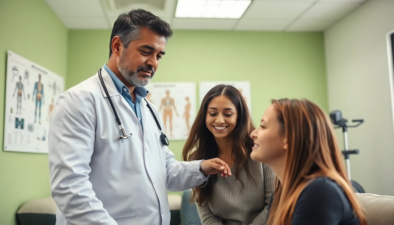 Chiropractor near me providing personalized care to a patient in a serene clinic setting