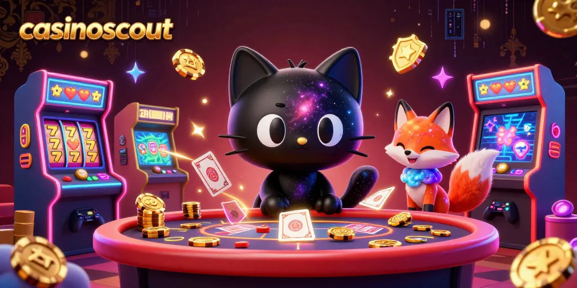 Experience exhilarating gameplay at casinoscout with vibrant characters and cosmic casino thrills.