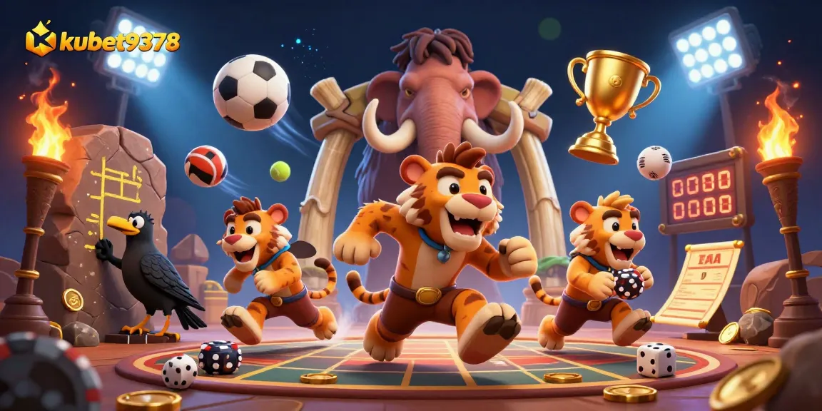 Win big with kubet9378 in a lively, prehistoric casino filled with games and excitement.