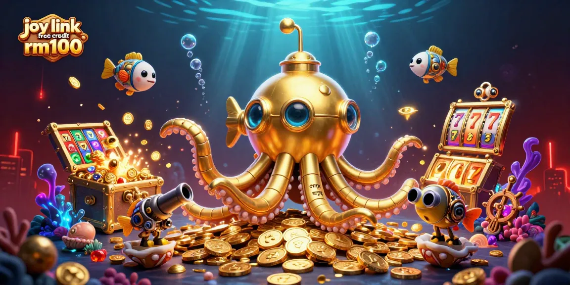 Experience the excitement of joy link free credit rm100 with luck-filled slot reels and vibrant underwater treasures.