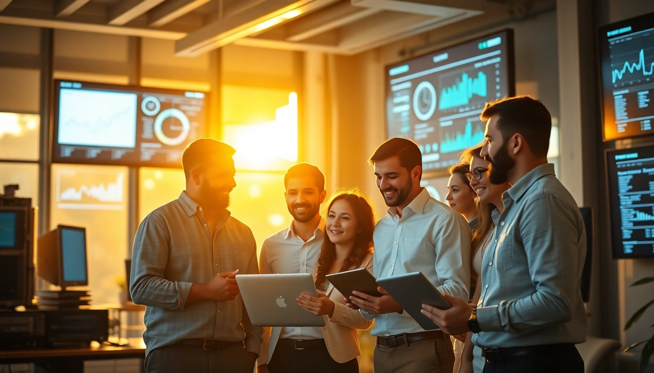 Delivering small business it support solutions in a collaborative office environment enhances productivity.