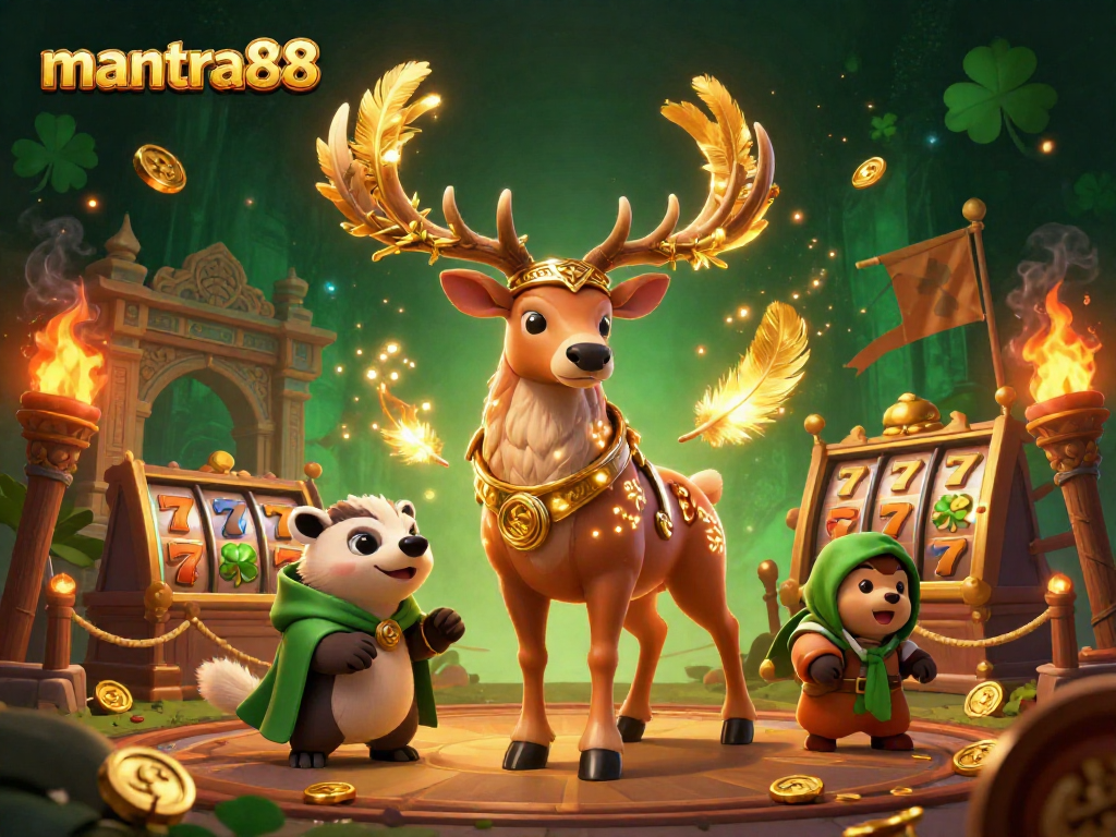 Experience exciting gameplay with mantra88's vibrant slots featuring stunning characters and game elements.
