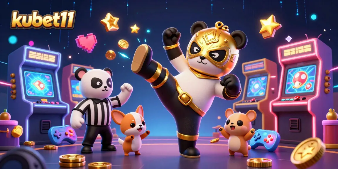 Engage with kubet11’s thrilling casino experience featuring animated characters and vibrant gaming elements.