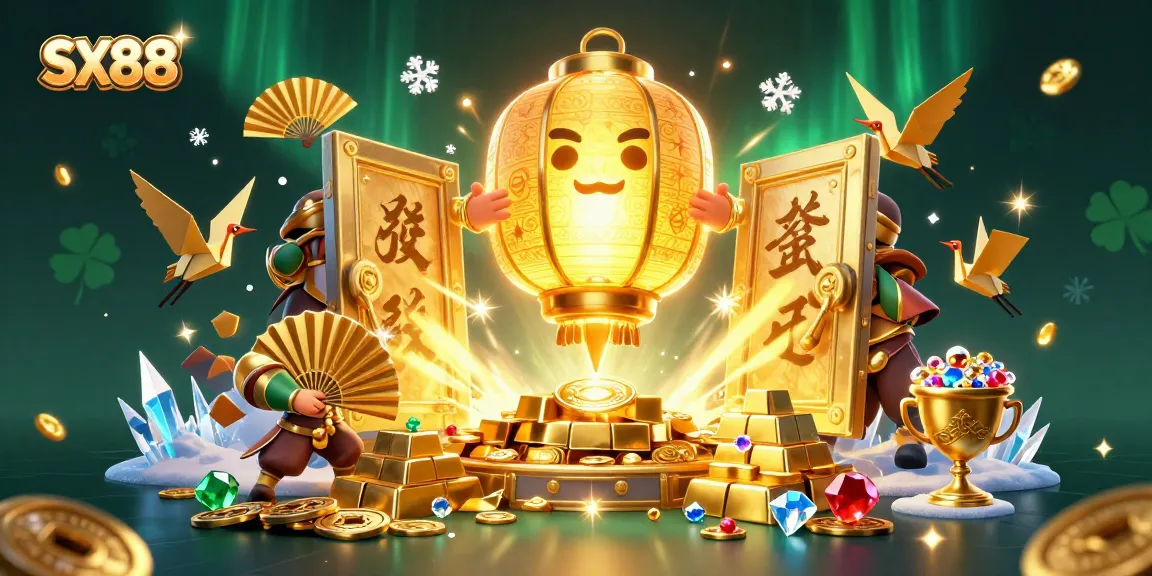 Experience the thrill of winning at SX88 with vibrant casino spirits, golden treasures, and lucky symbols!