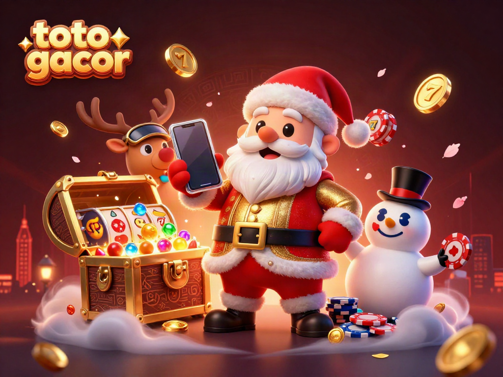 Win big with exciting toto gacor gameplay featuring Santa, slots, and festive vibes.