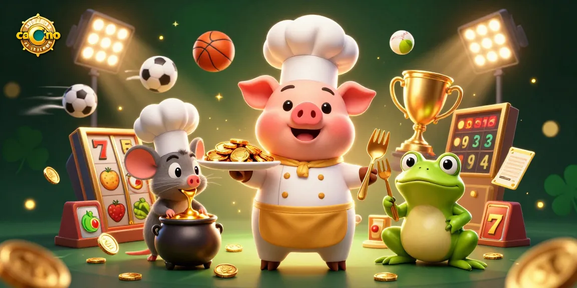 Découvrez un chef en ligne avec des pièces d'or dans un casino en ligne dynamique.