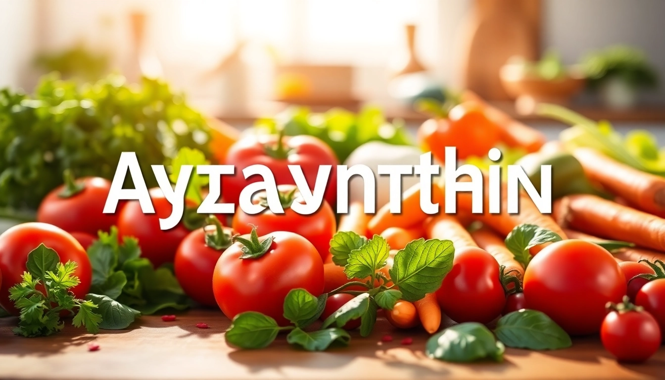Enhance your eye health with astaxanthin-rich foods in a vibrant kitchen setup.