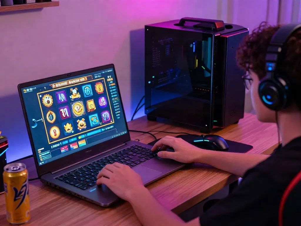Experience the thrill of slot gacor gaming with vibrant visuals and technology.