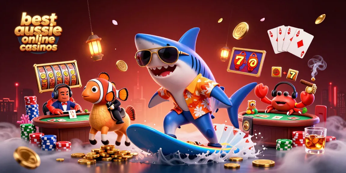 Experience the excitement at the best aussie online casinos with thrilling characters and vibrant casino elements